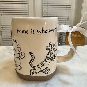 Disney Rae Dunn Winnie The Pooh HOME IS WHEREVER THERE IS HUNNY Mug - NWT